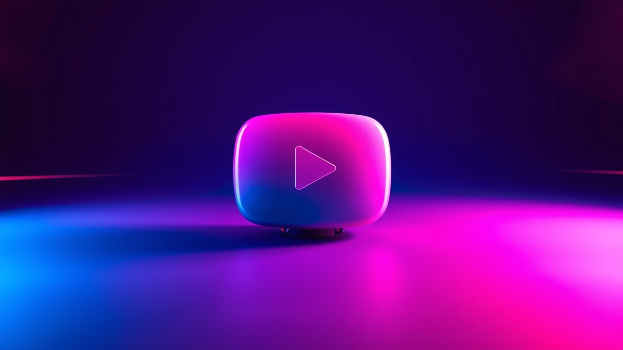 Ilustrasi 3D menampilkan logo YouTube Premium dan ikon fitur tanpa iklan, menunjukkan cara mendapatkan YouTube Premium gratis di tahun 2026.